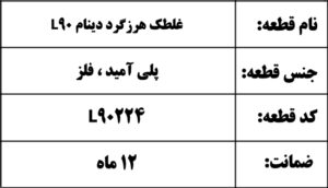 غلطک هرزگرد دینام L90